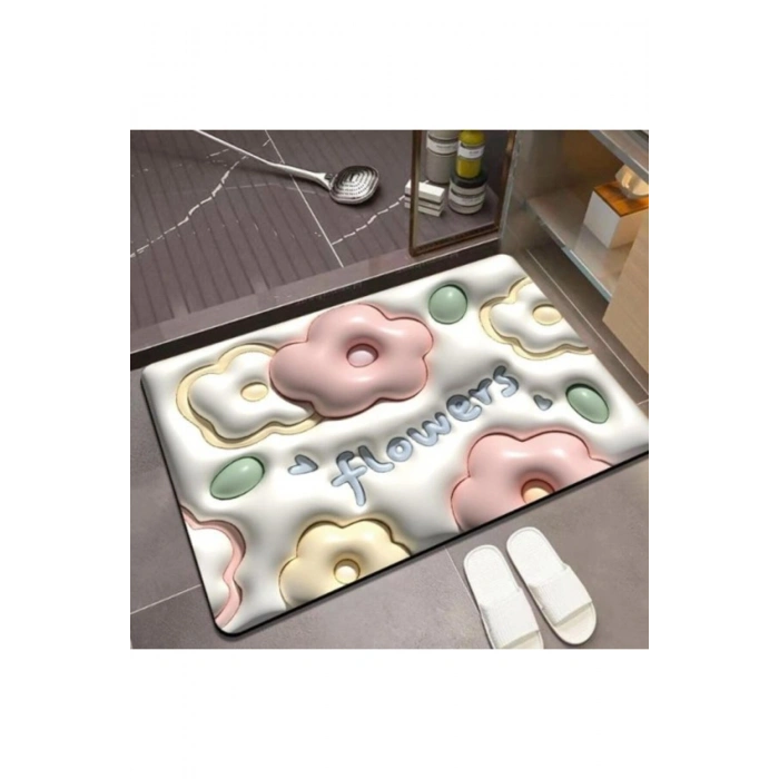 Ultra Emici 3D Banyo Paspası
