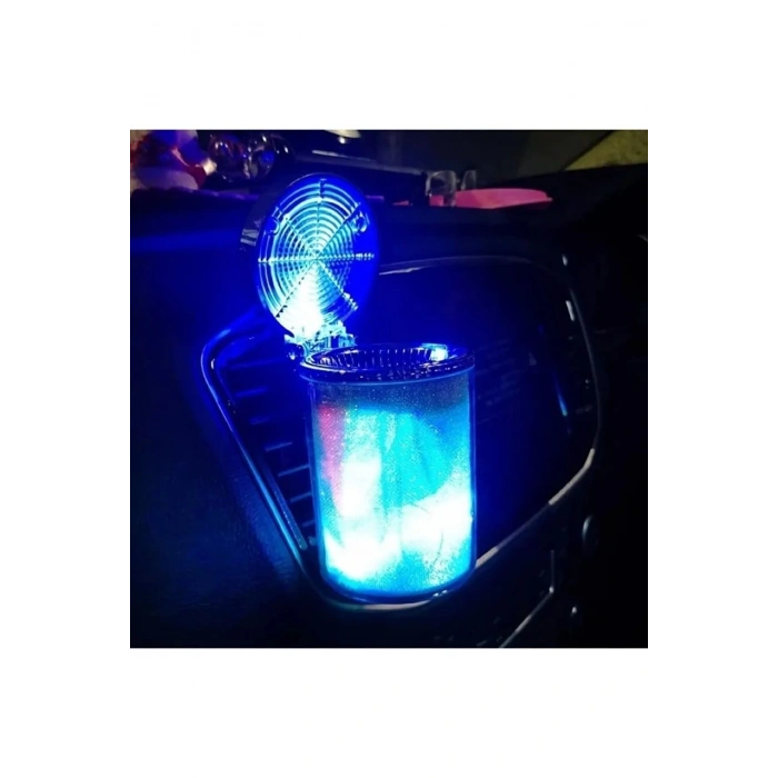 OTO KÜLLÜK RENKLİ IŞILTILI RGB ARAÇ İÇİ LED KÜLLÜK 7 IŞIKLI BLACKPİNK HAYRANI BADGİRL KÜLLÜĞÜ