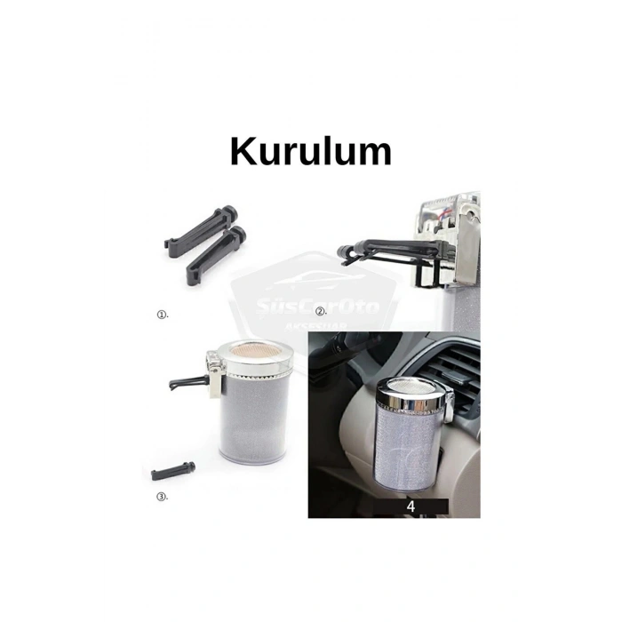 OTO KÜLLÜK RENKLİ IŞILTILI RGB ARAÇ İÇİ LED KÜLLÜK 7 IŞIKLI BLACKPİNK HAYRANI BADGİRL KÜLLÜĞÜ