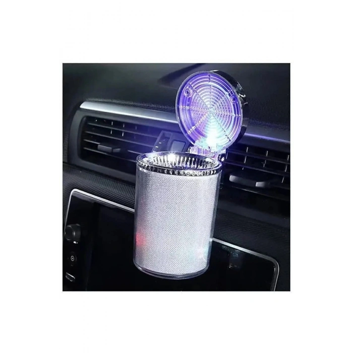 OTO KÜLLÜK RENKLİ IŞILTILI RGB ARAÇ İÇİ LED KÜLLÜK 7 IŞIKLI BLACKPİNK HAYRANI BADGİRL KÜLLÜĞÜ