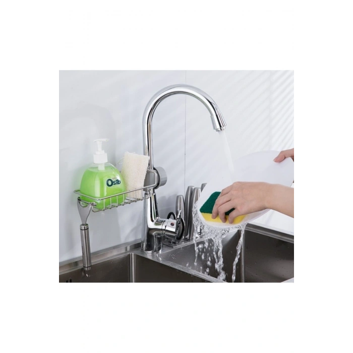 Mutfak Ve Banyo Organizer Demir Raf Tek Kat
