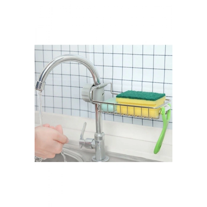 Mutfak Ve Banyo Organizer Demir Raf Tek Kat