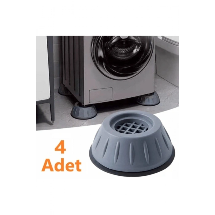 4 Adet Çamaşır Makinesi Titreşim Önleyici