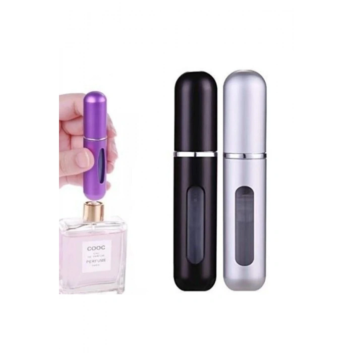 2 Adet Doldurulabilir Mini Parfüm Şişesi 4ml
