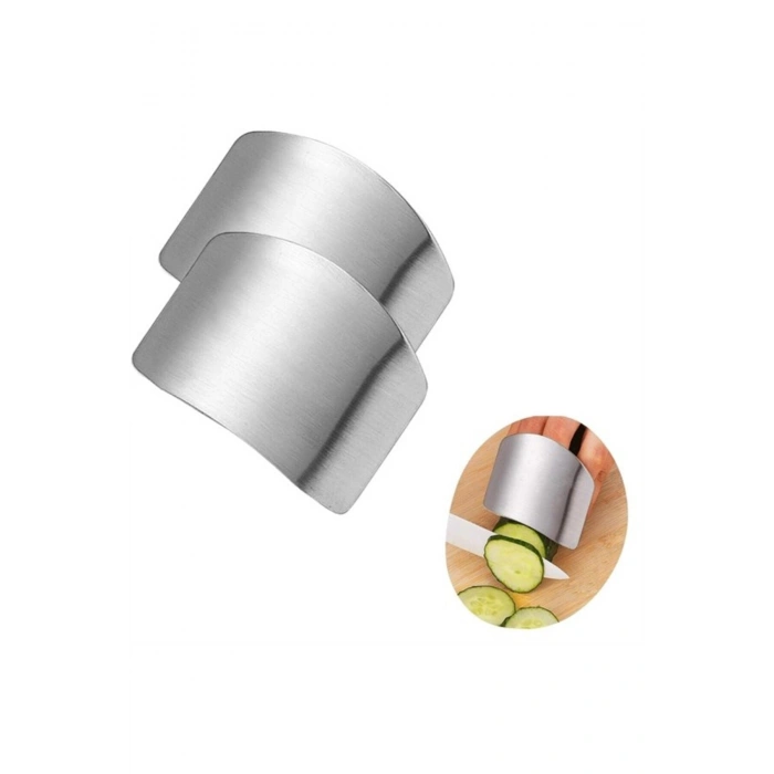 2li Metal Parmak Koruyucu Hızlı ve Güvenli Kesme Paslanmaz Çelik Koruyucu AparatI