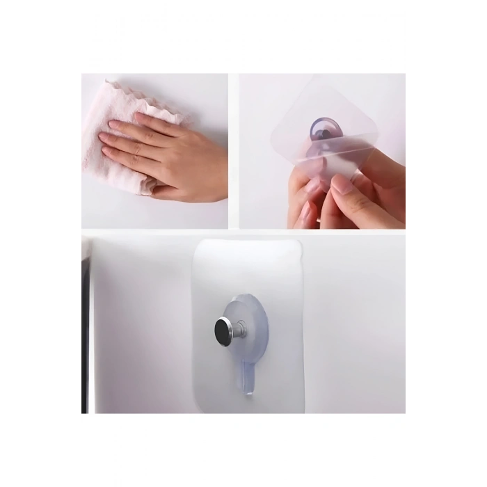 2Li Yapışkanlı Vidalı Klips
