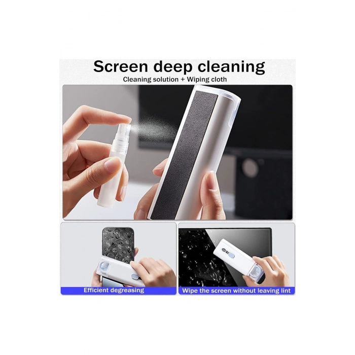 Çok Fonksiyonlu Amaçlı Cep Telefonu Tablet Kulaklık Bilgisayr Klavye Televizyon Temizleyici Uyumlu