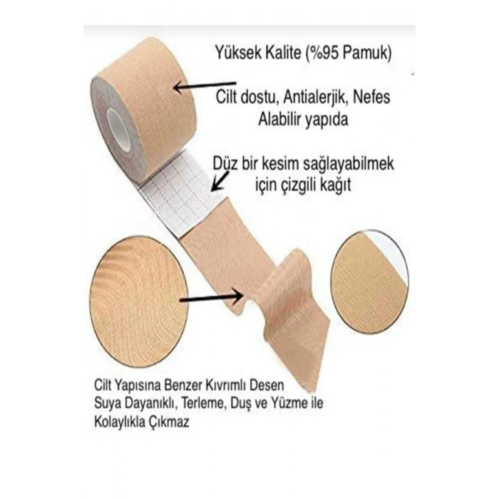 Göğüs Meme Dikleştirici Sabitleştirici Yapışkan Bant
