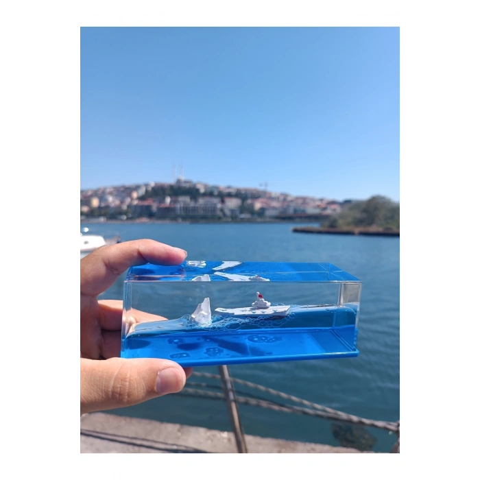 Yazılı Batmayan gemi AŞK GEMİSİ Sevgiliye Özel Hediye