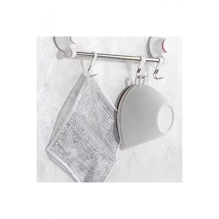 Çok Fonksiyonlu Çizilmez Tel Bulaşık Bezi Çelik Tel Bulaşık Havlusu Tel Bulaşık Bezi 3 Adet