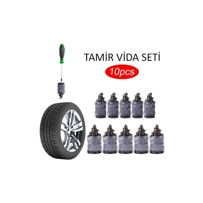 Kauçuk Lastik Tamir Kiti, Kauçuk Vida Seti