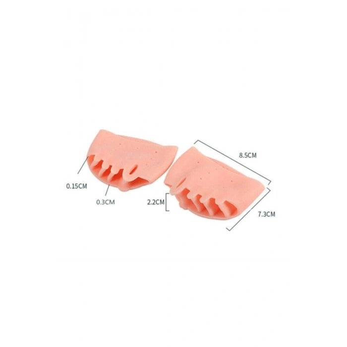 Ayak 5 Parmak Bunyon Kemik Koruyucu Silikon Yastık Makaralı Baş Parmak Gömleği Halluks Valgus