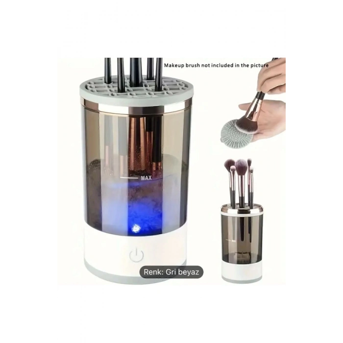 ELEKTRİKLİ MAKYAJ FIRÇA TEMİZLEYİCİ MAKİNASI