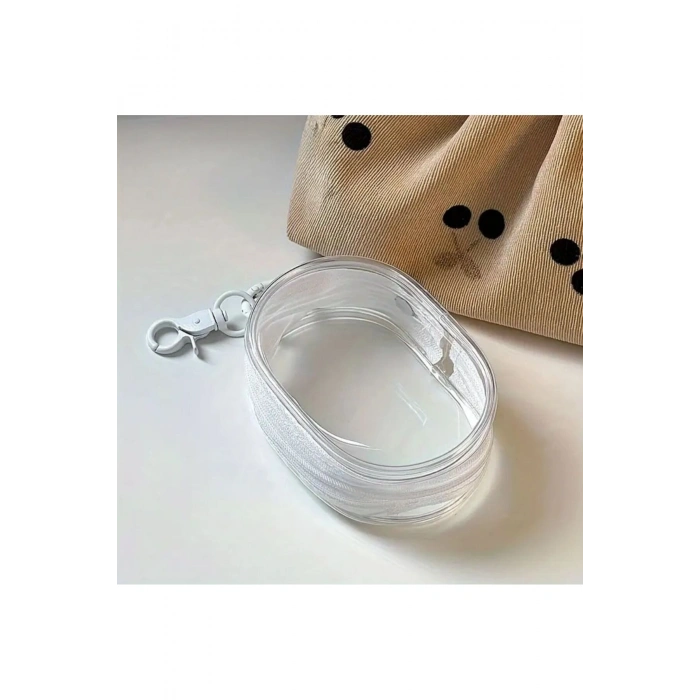 Çok Amaçlı  Fermuarlı Mini Saklama Çantası, Şarj Aleti , Kulaklık Çantası