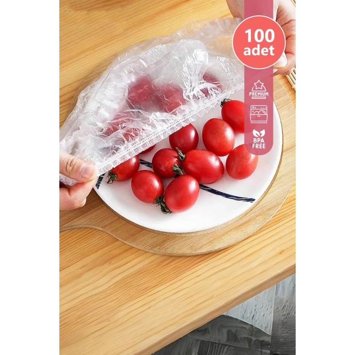 Tazeliği Koruyan Kullan-at Gıda Ve Tencere Bonesi - 100 Adet