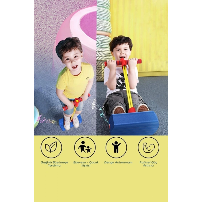 Çocuklar için Atlama Zıplama Oyuncağı Uzatan Eğitici Fiziksel Zihinsel Geliştirici Eğitici Oyu
