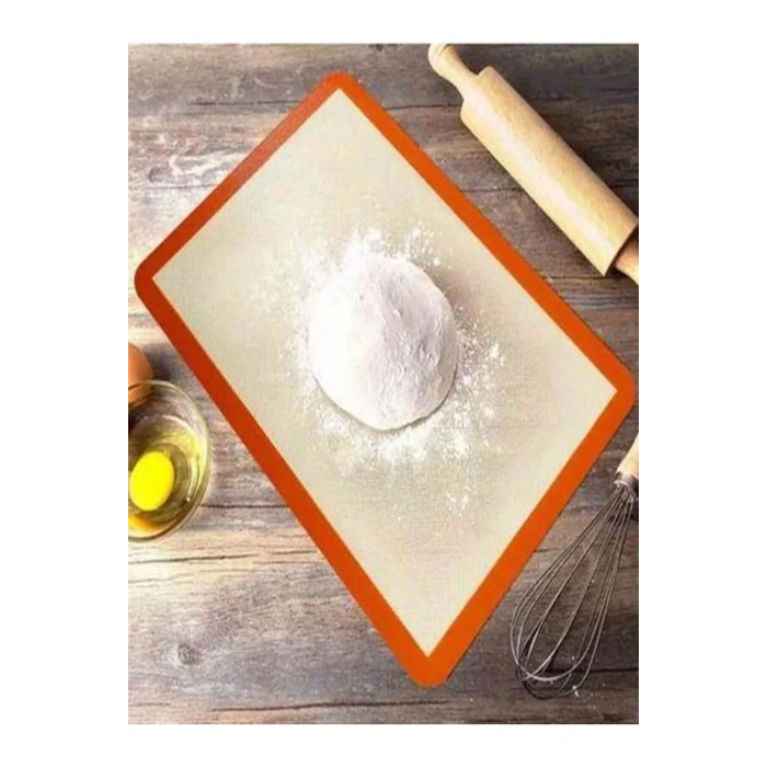 Silikon Çok Amaçlı Geniş Fırın Matı Kurabiye Kek Pişirme Matı 30*40 cm