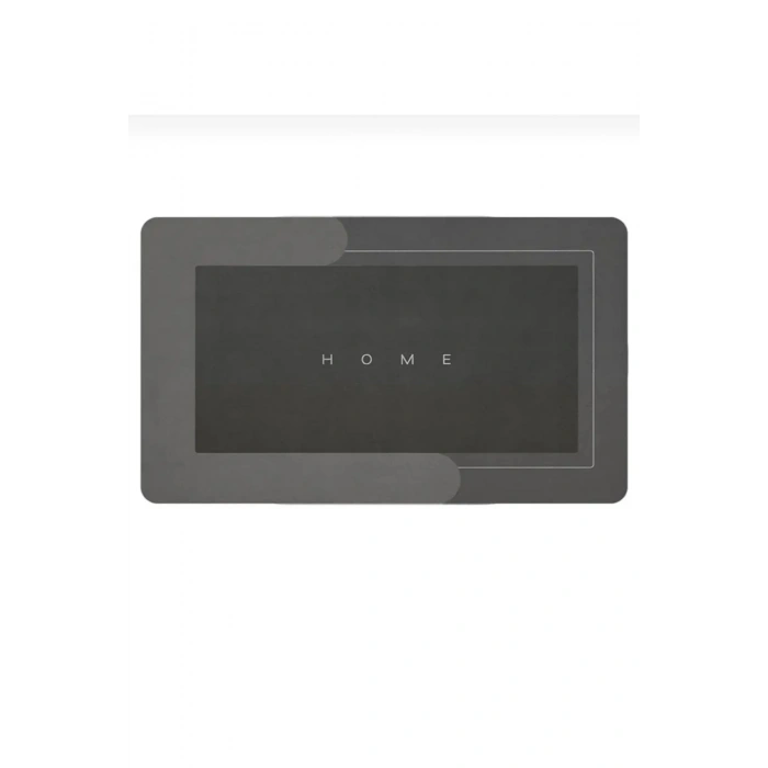 Home Sihirli Su Emici Banyo Paspası Kaymaz Tabanlı Abdest Paspası 3 Mm 38x58