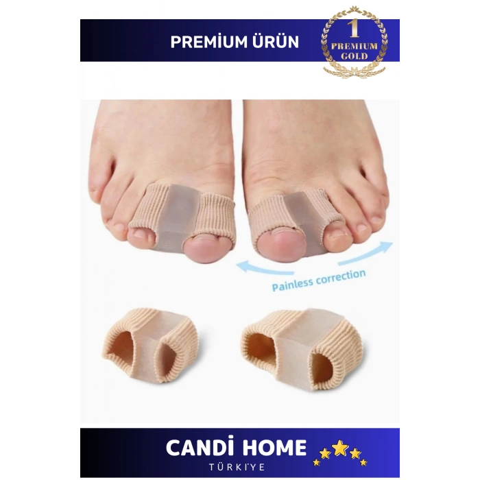 Premium Özel Seri Yeni Ayak Baş Parmağı Kemik Eğriliği Düzeltici Parmak Koruyucu Slikon Aparatı