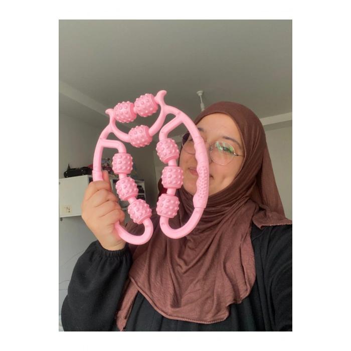 Bacak Incelten Sıkılaştıran Masaj Aleti Pembe Ve Mor Renkler