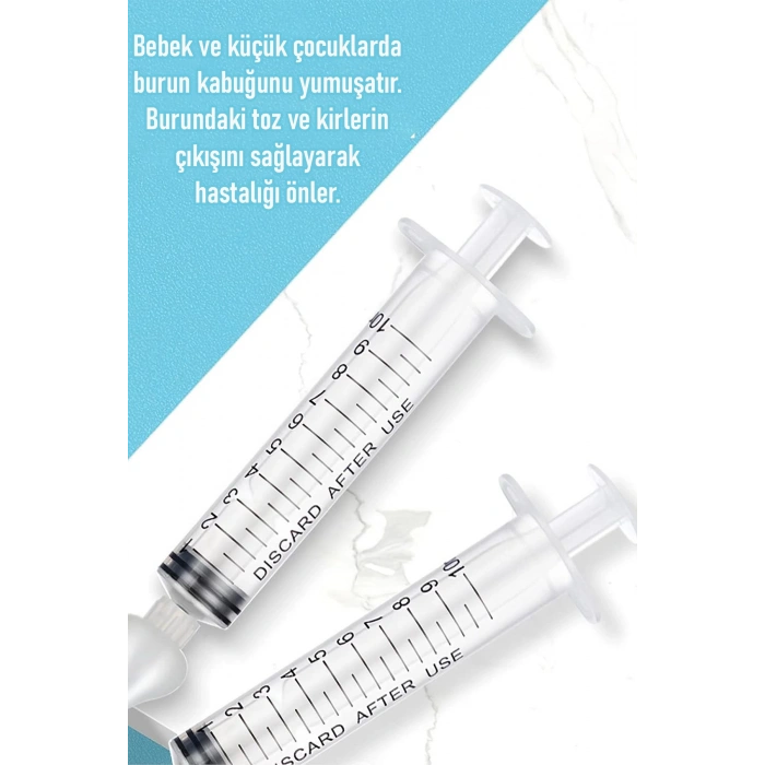 1 Adet Burun Şırıngası Bebek Burun Yıkama Kiti Çocuklar Burun Açıcı