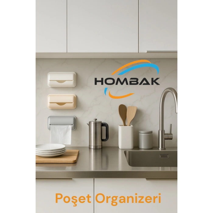 Poşetlik Poşet Sepeti Asılabilir Poşet Galoş Organizeri Poşet Düzenleyici