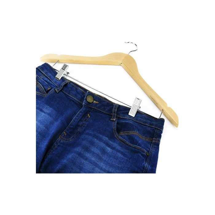 4 Adet Ahşap Pantalon Askısı