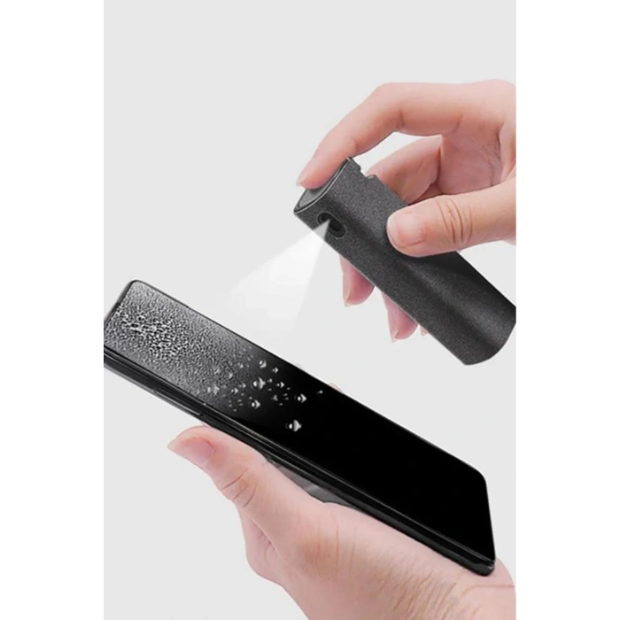 Telefon Ekran Temizleyici Sprey Şişe Ve Bez Tablet Bilgisayar Televizyon Toz Alma Set