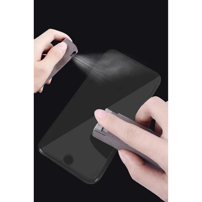 Telefon Ekran Temizleyici Sprey Şişe Ve Bez Tablet Bilgisayar Televizyon Toz Alma Set