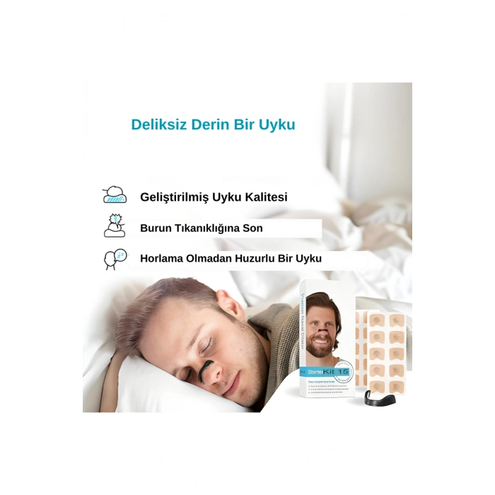 Horlama Önleyici Manyetik, Mıknatıslı Burun Bandı - Premier Nasal Dilator