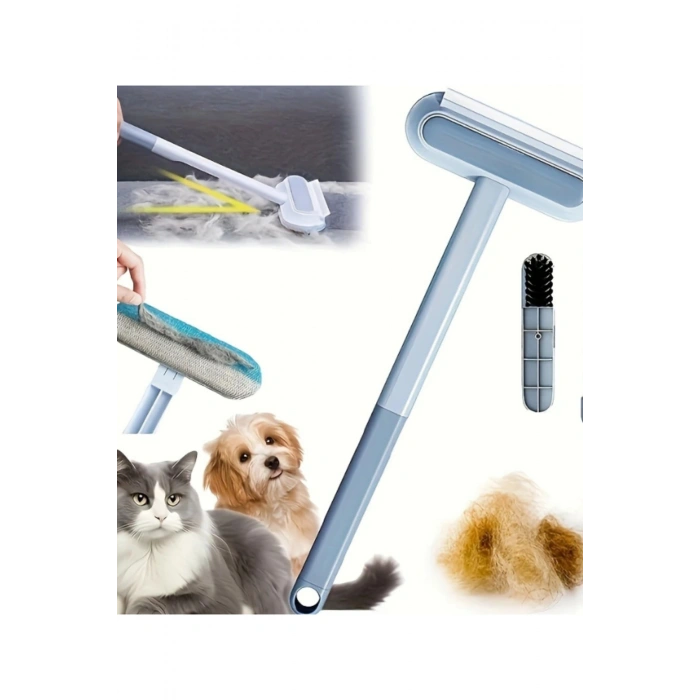 Patiroll Kedi-Köpek Tüy Temizleme Sihirli Fırça 4ü1 Arada