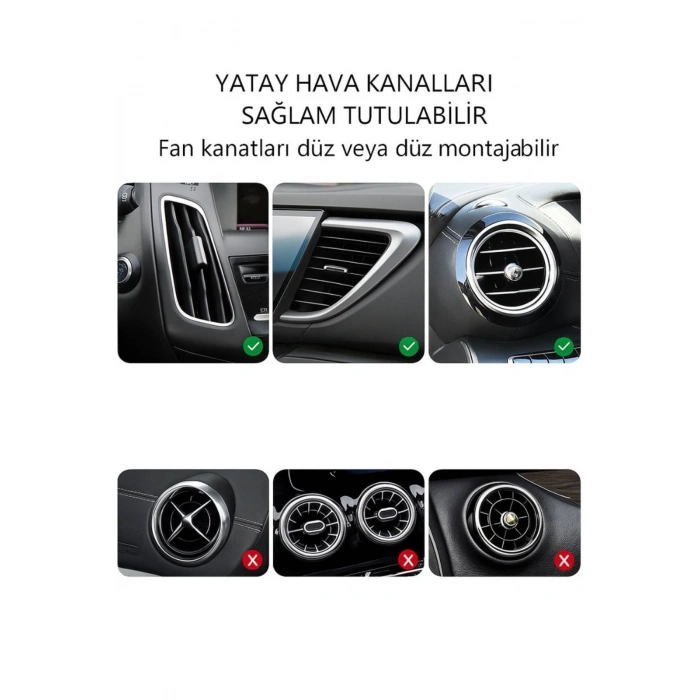 2 Adet Katlanabilir Araç Içi Havalandırma Tipi Bardak Uyumlu Tutucu – Katlanabilir Ve Kaymaz Tabanlı