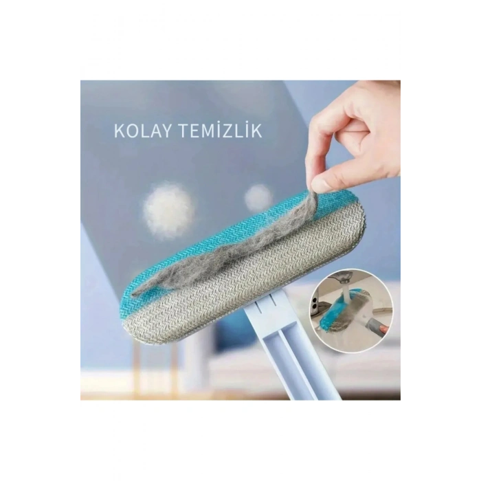 4ü 1 Arada Tüy Toplayıcı Kedi Köpek Tüy Temizleyici Fırça Çok Fonksiyonlu Koltuk Halı Tüy Alıcı