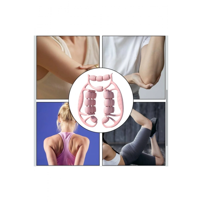 Yeni Nesil Kas Gevşetici 24Tekerlekli Ayarlanabilir Bacak Kol Masaj Topları