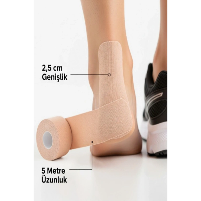 Ayakkabı Vurmalarına Son 2.5 cm x 5 m Ayakkabı Vurma Önleyici Bant ile Adımlarınız Daha Konforlu