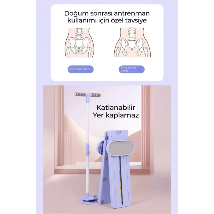 Bacak Güçlendirme Egzersiz Aleti Vücut Sıkılaştırma Kayak Makinesi Kardiyo Pilates Yoga Fitness