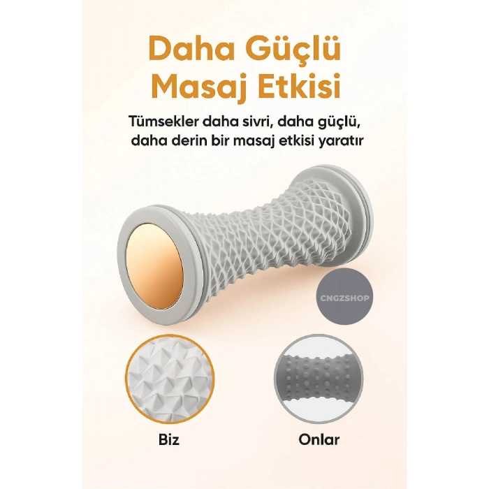 Ayak Masaj Silindiri | Derin Doku Masajı İçin Yüksek Performanslı Silindir – Kaymaz & Sessiz Tasarım