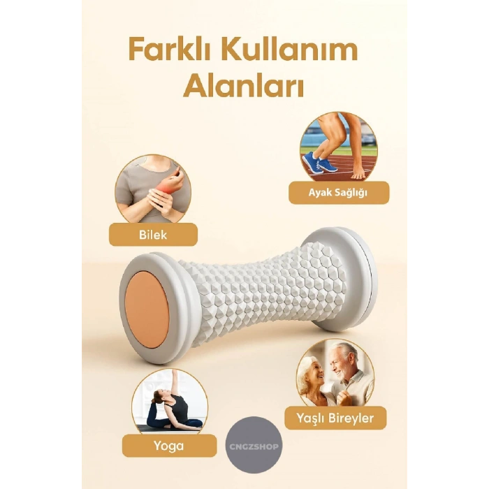 Ayak Masaj Silindiri | Derin Doku Masajı İçin Yüksek Performanslı Silindir – Kaymaz & Sessiz Tasarım