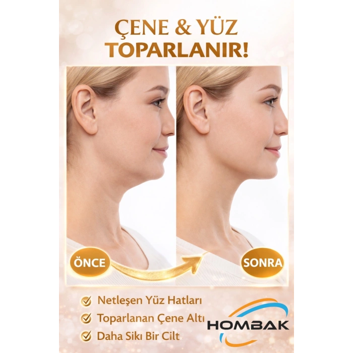Çene ve Yüz Şekillendirme Fırçası Çok Fonksiyonlu Yumuşak Masaj Aleti Gıdı Toparlayıcı (Kutulu)