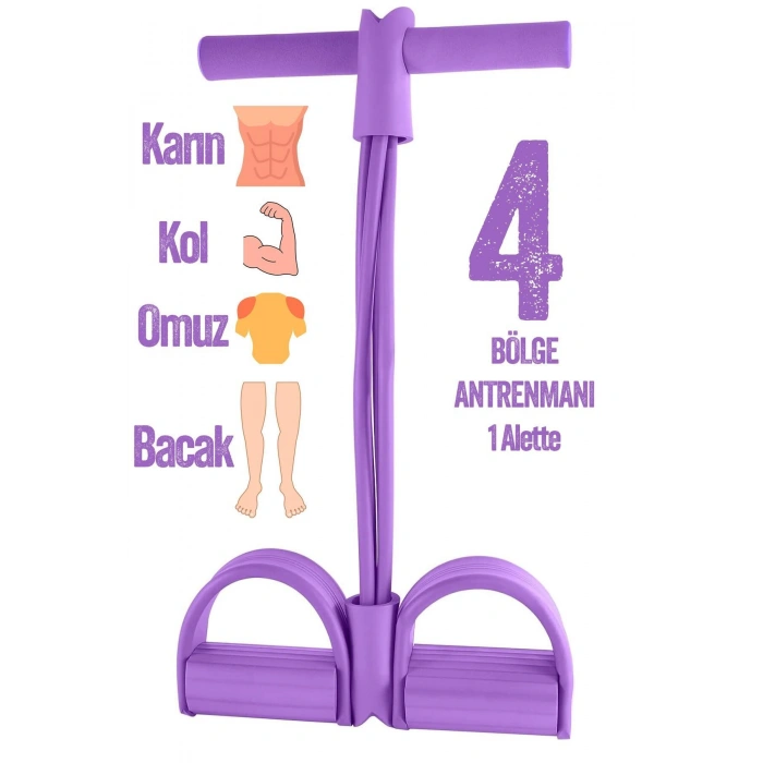 Body Trimmer Mekik Kürek Çekme Bel İnceltme Aleti Evde Spor Lastikli Egzersiz Lastiği