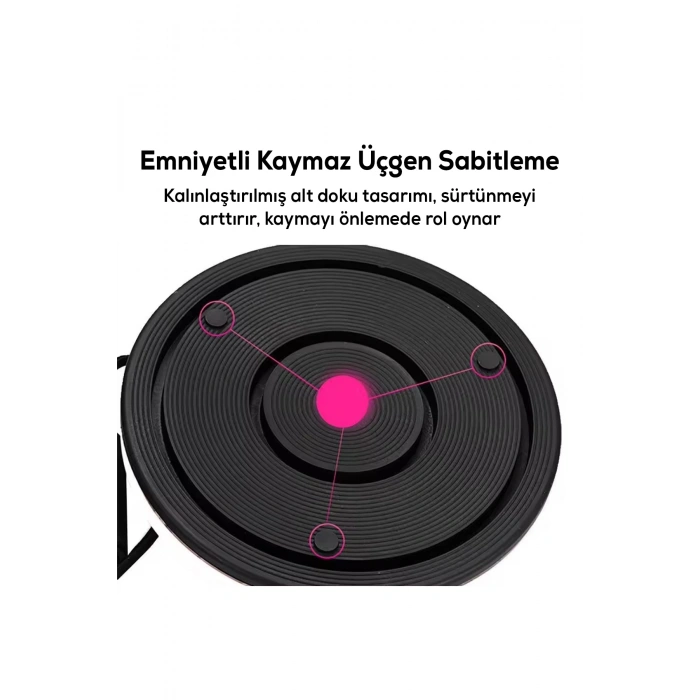 Twister Spor Aleti Bel ve Karın Sıkılaştırıcı, Masaj Etkili Egzersiz Disk