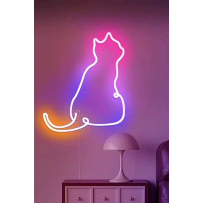 ® 3 Metre Neon LED Işık – Esnek Dekoratif Ortam ve Oda Aydınlatması