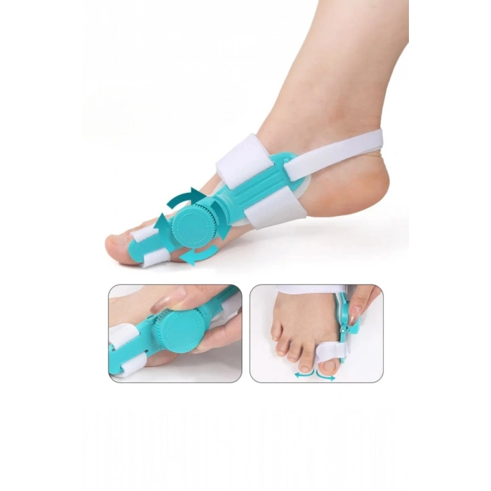 Halluks Valgus Gece Ateli Ayarlı Ayak Baş Parmak Kemik Düzeltici Başparmak Eğriliği Düzeltme