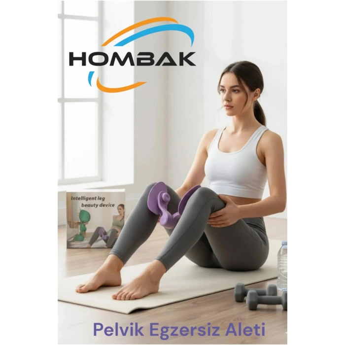 Pilates Kalça ve İç Bacak Sıkılaştırma Egzersiz Aleti- Mor