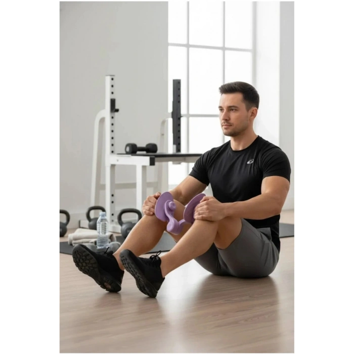 Pilates Kalça ve İç Bacak Sıkılaştırma Egzersiz Aleti- Mor