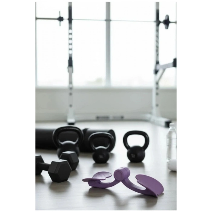 Pilates Kalça ve İç Bacak Sıkılaştırma Egzersiz Aleti- Mor