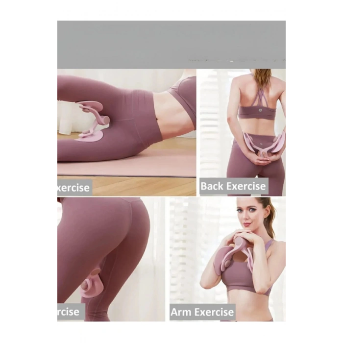 Pilates Kalça ve İç Bacak Sıkılaştırma Egzersiz Aleti- Mor