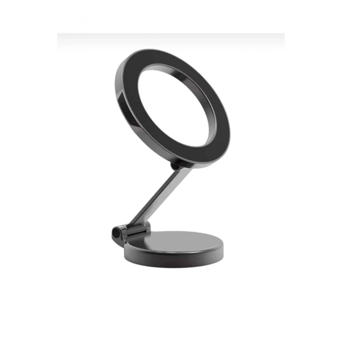 Manyetik Telefon Tutucu Araç İçi 360° Döner Premium Metal Stand Güçlü Mıknatıslı Telefon Tutacağı
