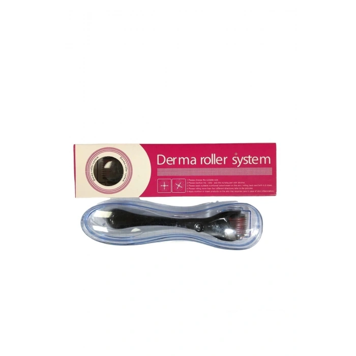 0.50mm Drs Derma Roller Masaj Aleti 540 Iğneli Mavi Su Serum Tarağı Saç, Yüz, Vücut