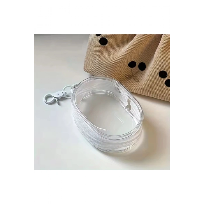 Şeffaf Şarj Cihazı Ve Kablo Duzenleyici Mini Canta